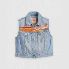 EMBROIDERED VEST DESERT UTOPIA