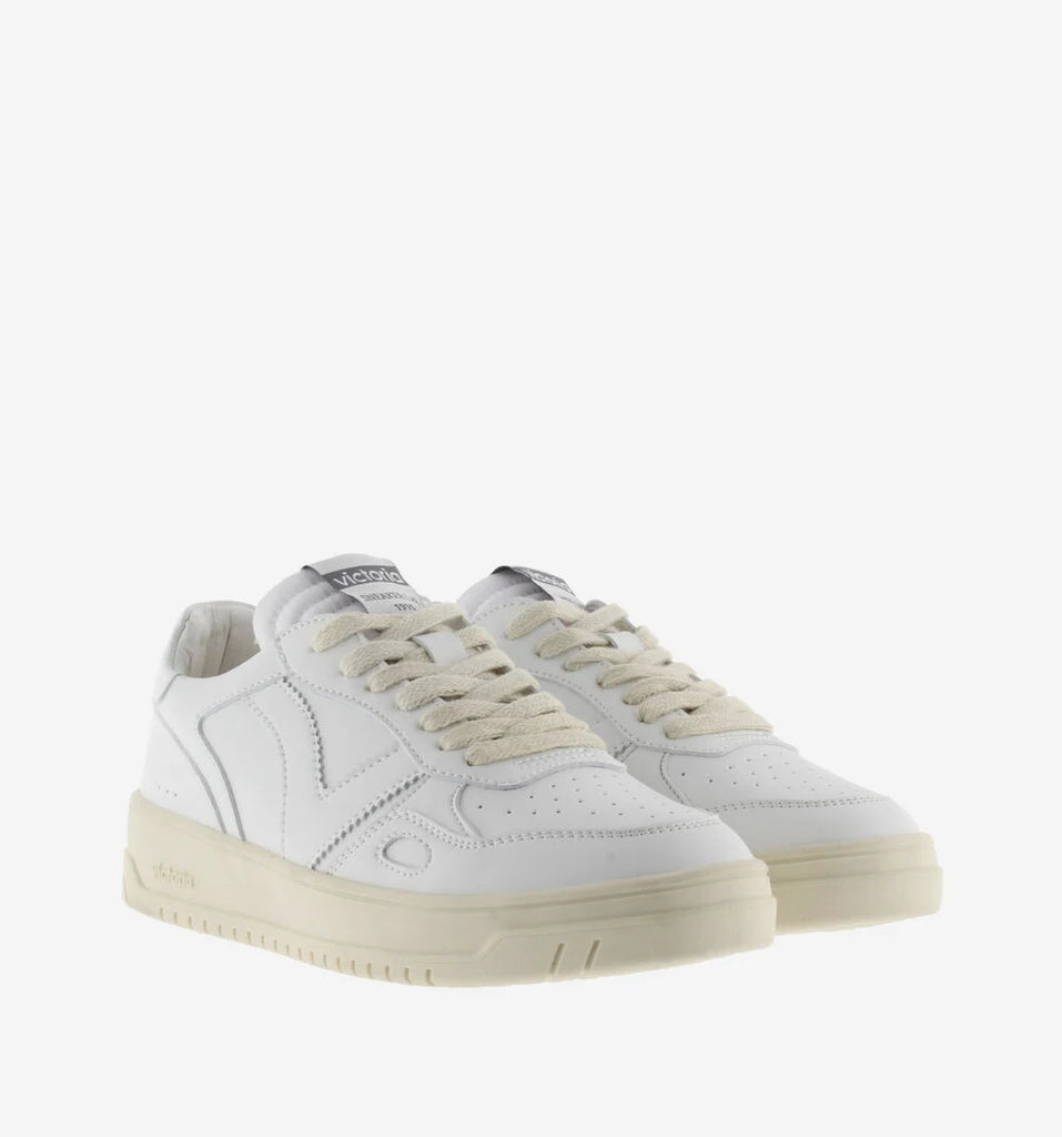 SEUL FAUX LEATHER SNEAKER BLANCO