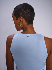 MMELAINE SEAMLESS SILK TANK TOP