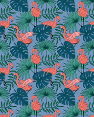 FLAMINGO PRINT SHIRT