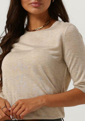 Short sleeved crew neck pullover