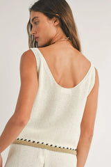 RHODE SWEATER TANK
