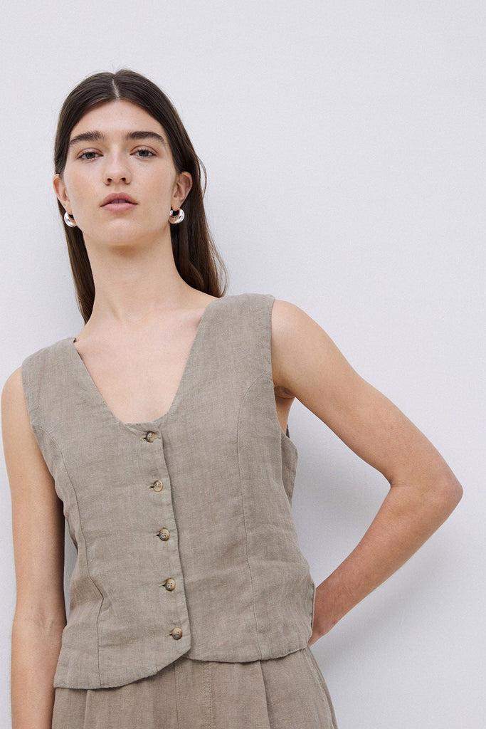 VEST KAKI