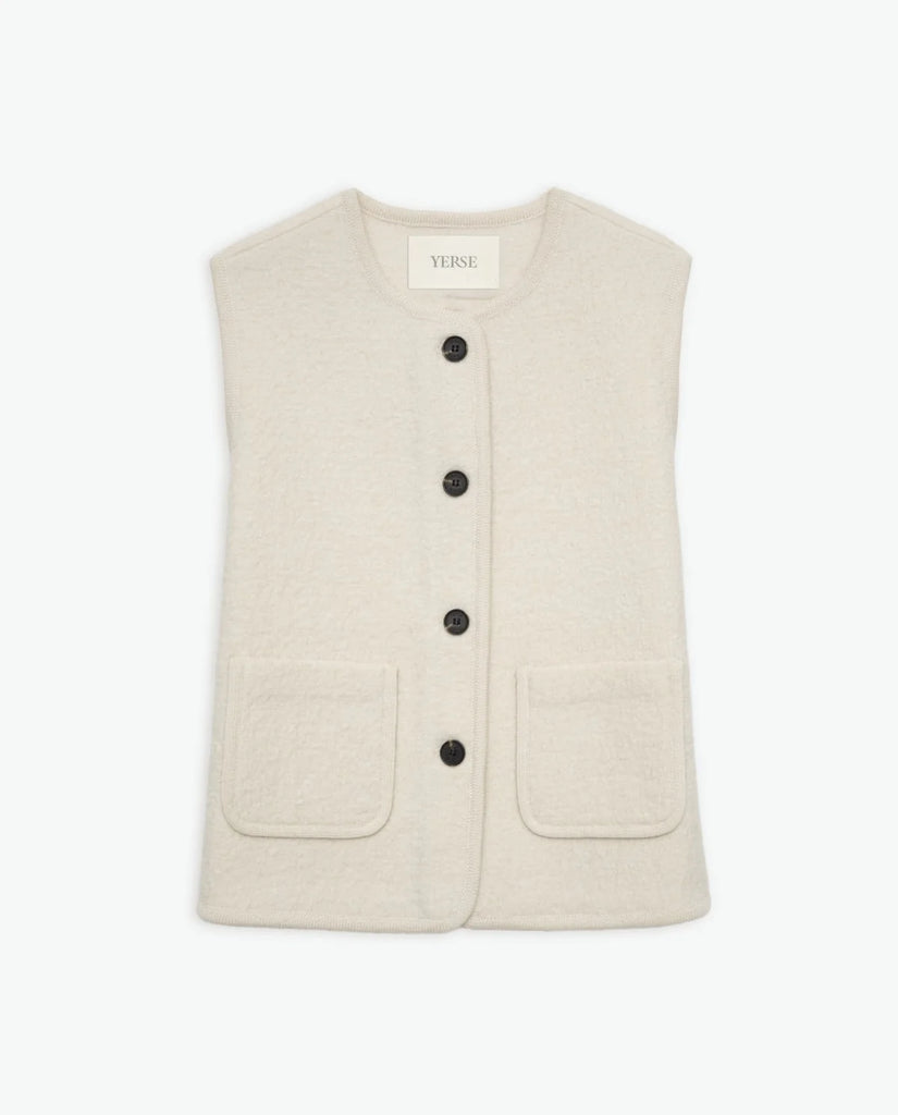 VEST BOUCLE POCKET