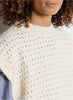 CREAM GILET
