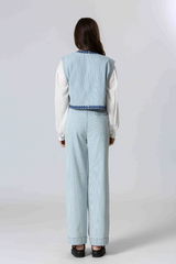 VEST LIGHT BLUE