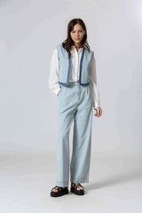VEST LIGHT BLUE