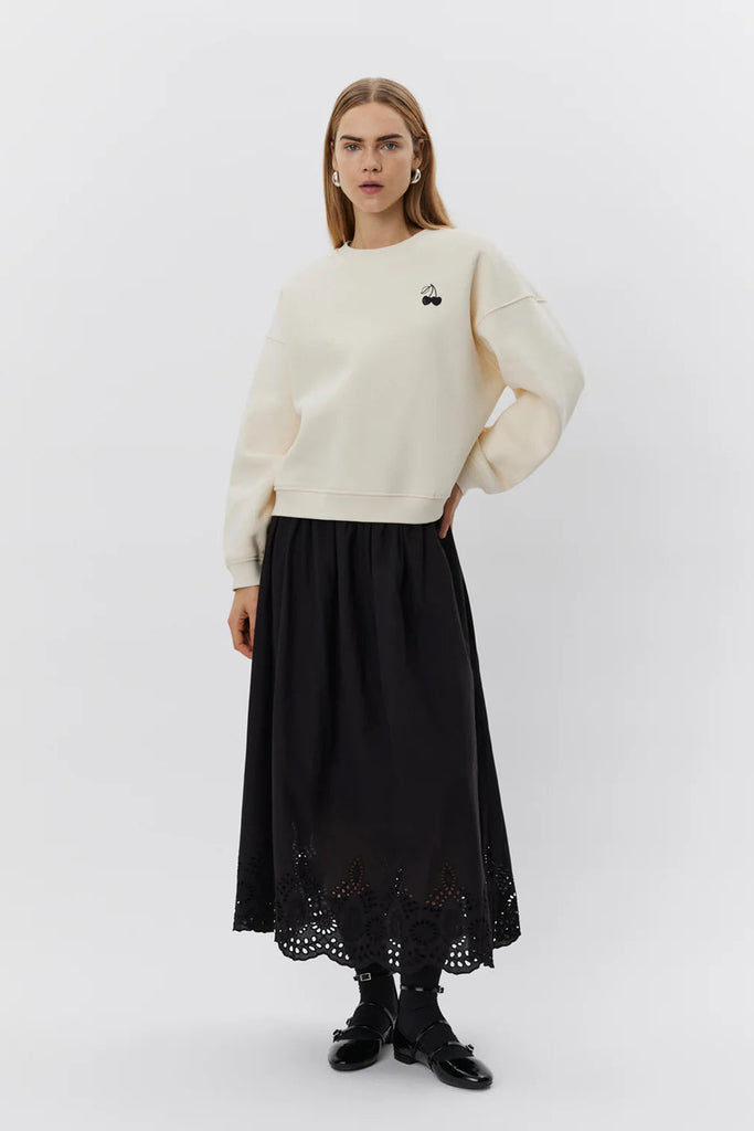 SWEATSHIRT OFF WHITE
