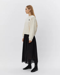 SWEATSHIRT OFF WHITE