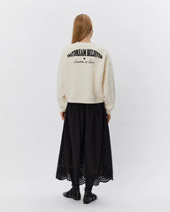 SWEATSHIRT OFF WHITE