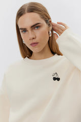 SWEATSHIRT OFF WHITE