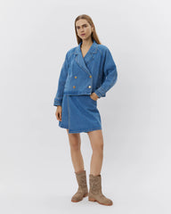 JACKET DENIM BLUE
