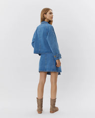 JACKET DENIM BLUE