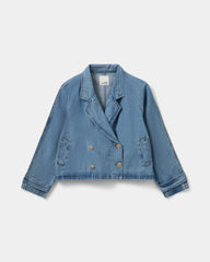 JACKET DENIM BLUE
