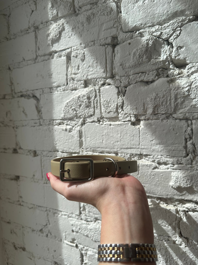 VEGAN LEATHER COLLAR SAHARA