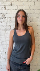 LINEN STRETCH HD SCOOPNECK TANK
