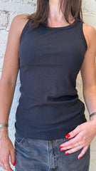 BABY RIB SCOOPNECK TANK