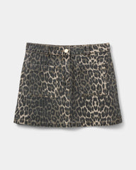 LEOPARD SKIRT
