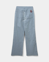 TROUSERS BLUE STRIPPED