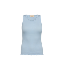 MMELAINE SEAMLESS SILK TANK TOP