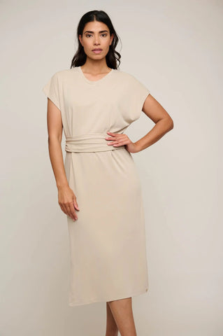 DRESS WITH WRAP DETAIL