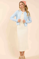 IN A MOMENT BUTTONED CARDIGAN