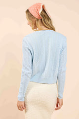 IN A MOMENT BUTTONED CARDIGAN