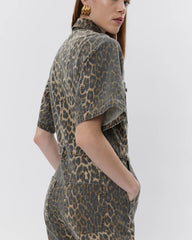 OVERSIZED JUMPSUIT LEOPARD
