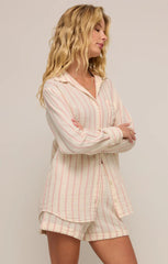 SATURDAY STRIPE  SHIRT