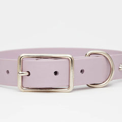 VEGAN LEATHER COLLAR LAVENDER