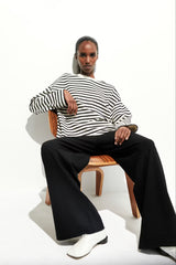 FRANKAA STRIPE SWEAT