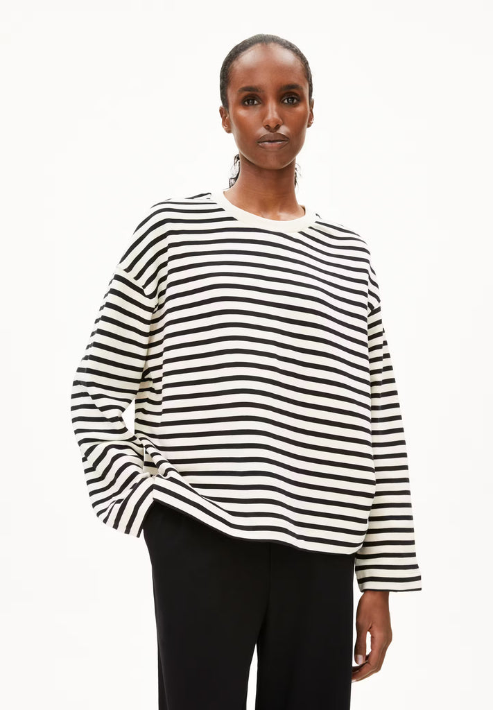 FRANKAA STRIPE SWEAT