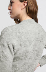 FLOWER JACQUARD SWEATER