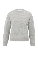 FLOWER JACQUARD SWEATER