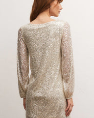 ANDROMEDA SEQUIN DRESS