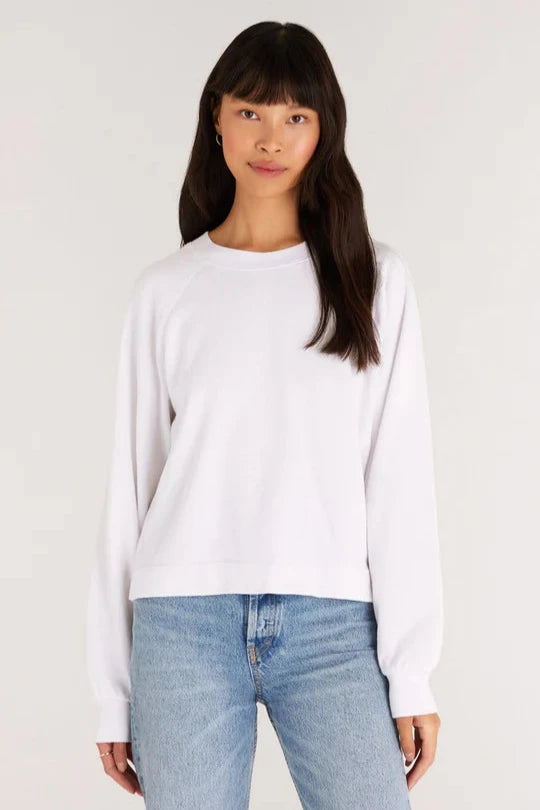 CAYDEN RAGLAN SS SWEATSHIRT