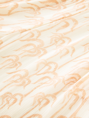 High-rise sheer trousers