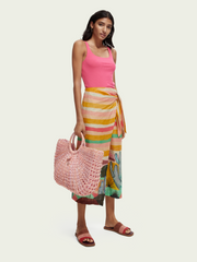 Ombre beach bag