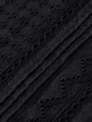 Long sleeve Organic Cotton broderie shirt