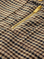 Mini skirt in heritage check