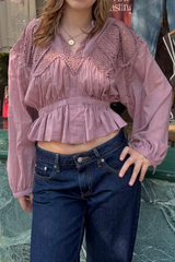 BANGLES LACE BLOUSE