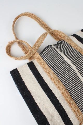 SANTA BARBARA STRIPE BEACH TOTE