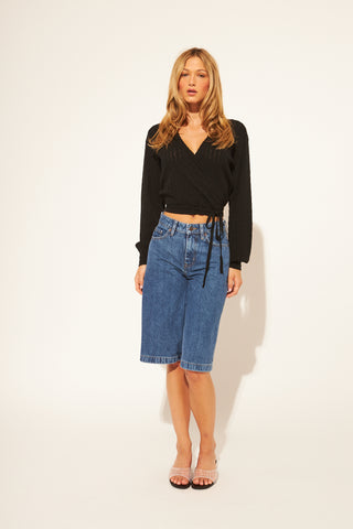 AUGUST CAVIAR CARDIGAN