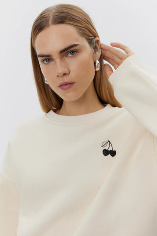 SWEATSHIRT OFF WHITE