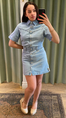 WESTERN DRESS BLASTED