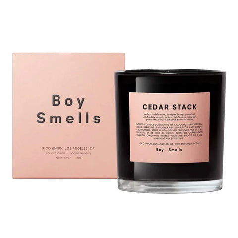 CEDAR STACK CANDLE