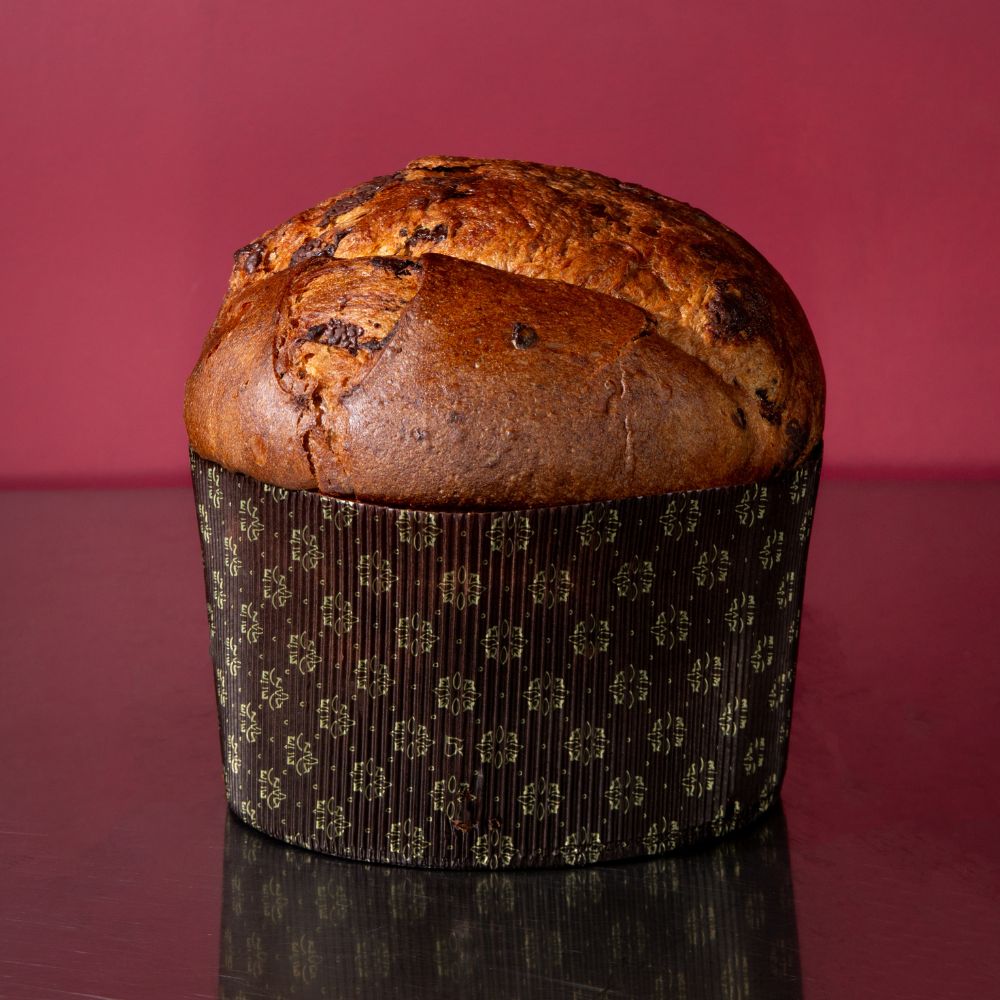 Panettone con cioccolato i albicocca