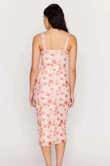 CAMILLE MESH BUSTIER DRESS