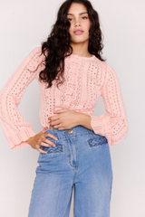 SIENNA POINTELLE CARDIGAN