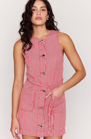 FREYA STRIPE SHIFT DRESS